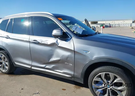 2016 BMW X3 Sdrive28I из США, поврежденный, VIN 5UXWZ7C58G0R33282